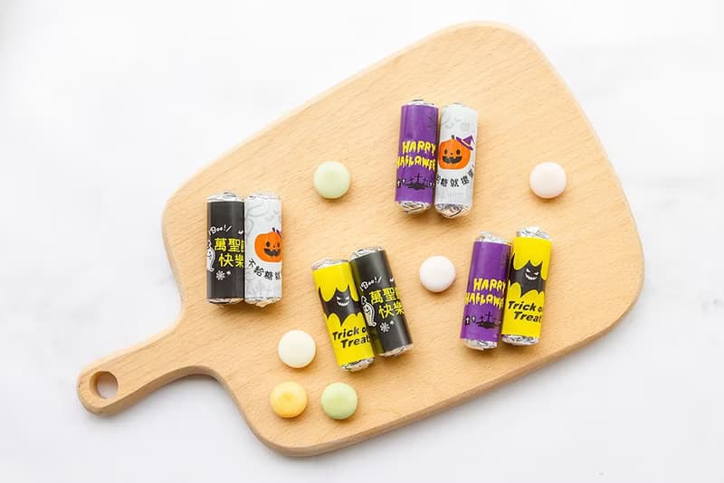 萬聖節禮物贈品 Halloween迷你曼陀珠(公版貼紙100條入) 派對分享