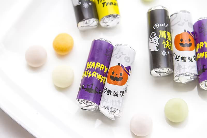 萬聖節禮物贈品 Halloween迷你曼陀珠(公版貼紙100條入) 派對分享
