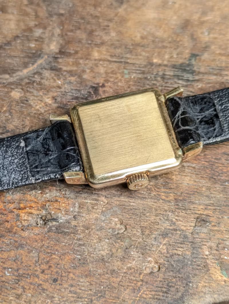 Omega 稀有手上鍊機械錶 方形古董錶 vintage watch