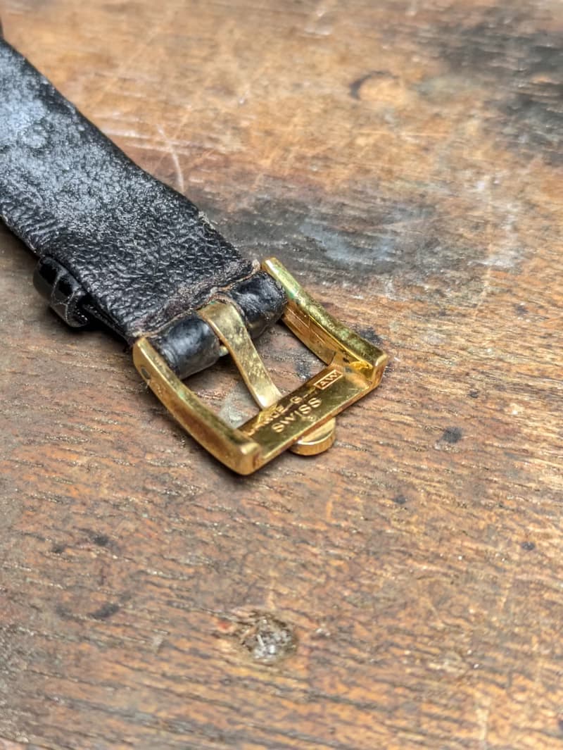 Omega 稀有手上鍊機械錶 方形古董錶 vintage watch