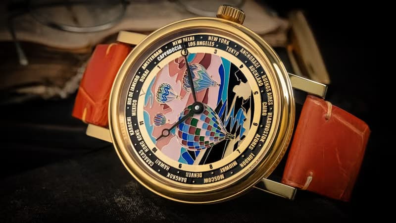 裝飾藝術腕錶, 世界時間手錶, 城市觀察, 手工手錶, 男女皆宜的手