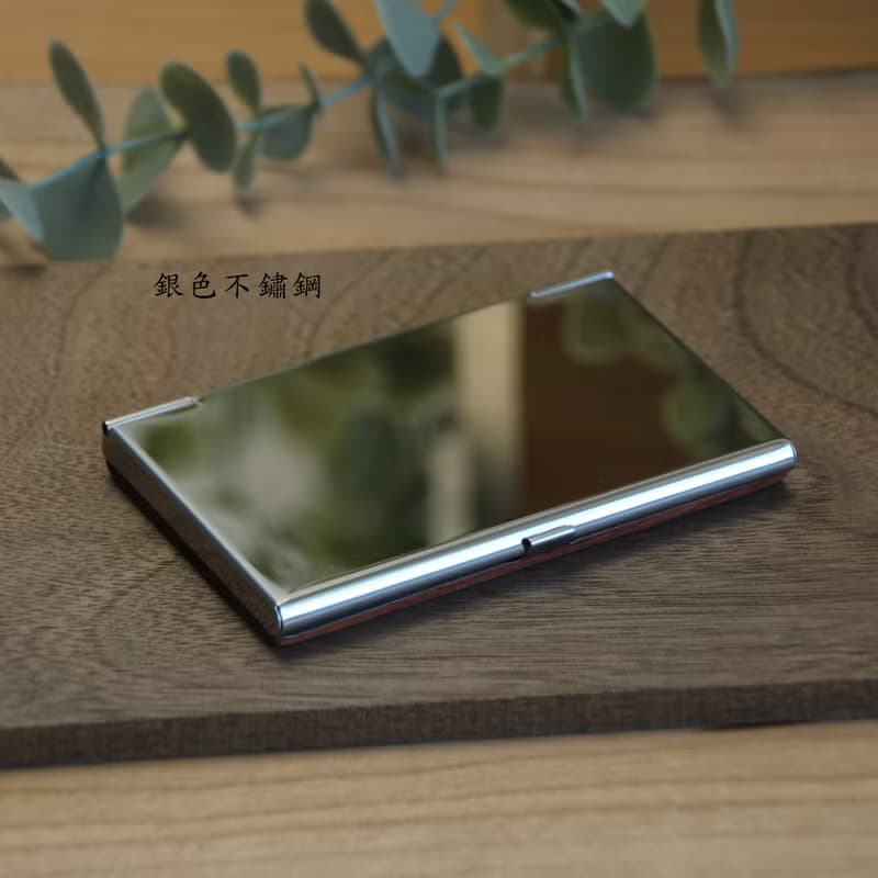 原木製名片盒