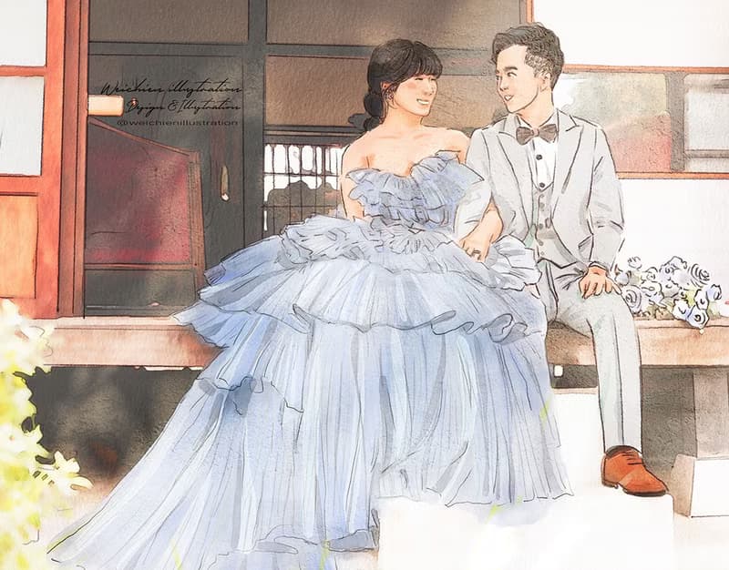 結婚書約 結婚海報設計 下單前請先聯繫設計師