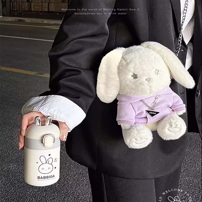 保溫杯女生高顏值可愛便攜包包杯 GERM