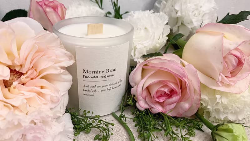 Morning Rose晨光月季玫瑰-香薰大豆蠟燭 現貨