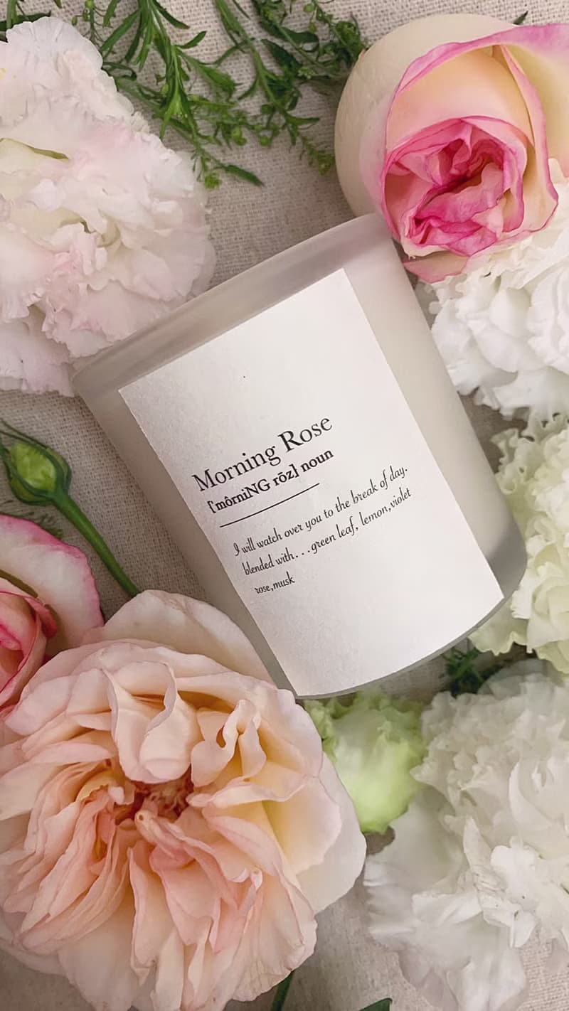 Morning Rose晨光月季玫瑰-香薰大豆蠟燭 現貨