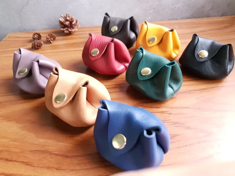 YF133_手工文創 小籠包零錢/釦式零錢盒/零錢包/小物包/耳機包