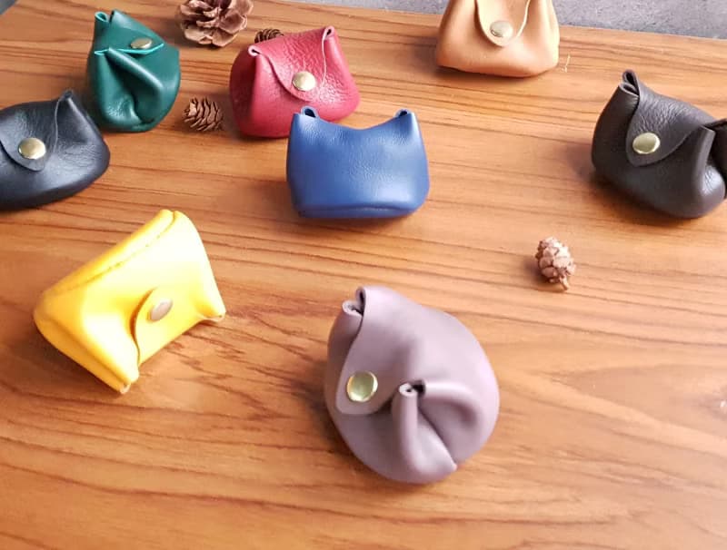 YF133_手工文創 小籠包零錢/釦式零錢盒/零錢包/小物包/耳機包