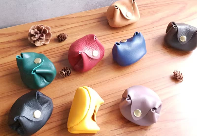 YF133_手工文創 小籠包零錢/釦式零錢盒/零錢包/小物包/耳機包