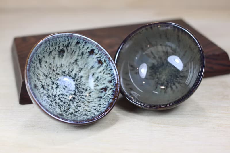 【送禮好物】彩虹六色 天目圓滿茶杯組 鶯歌名家葉敏祥作品
