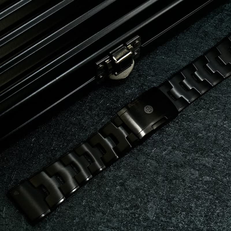 GARMIN 26mm 專用鈦錶帶 II - Quickfit系統專用- 黑色 PVD -TIGT