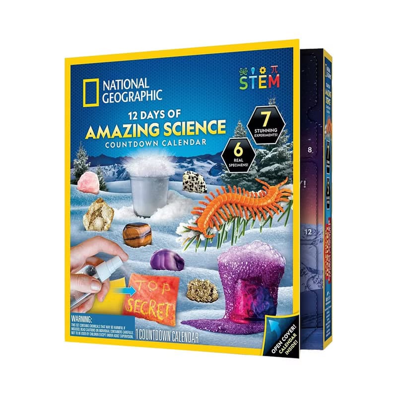 NATIONAL GEOGRAPHIC 12日科學探索節慶降臨曆