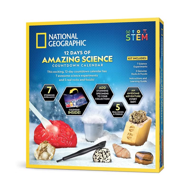 NATIONAL GEOGRAPHIC 12日科學探索節慶降臨曆