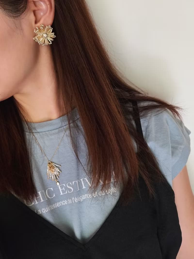 花火 - 水晶花束煙花項鍊