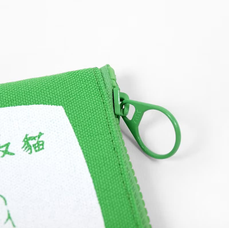 狗奴作業簿-絹印零錢包