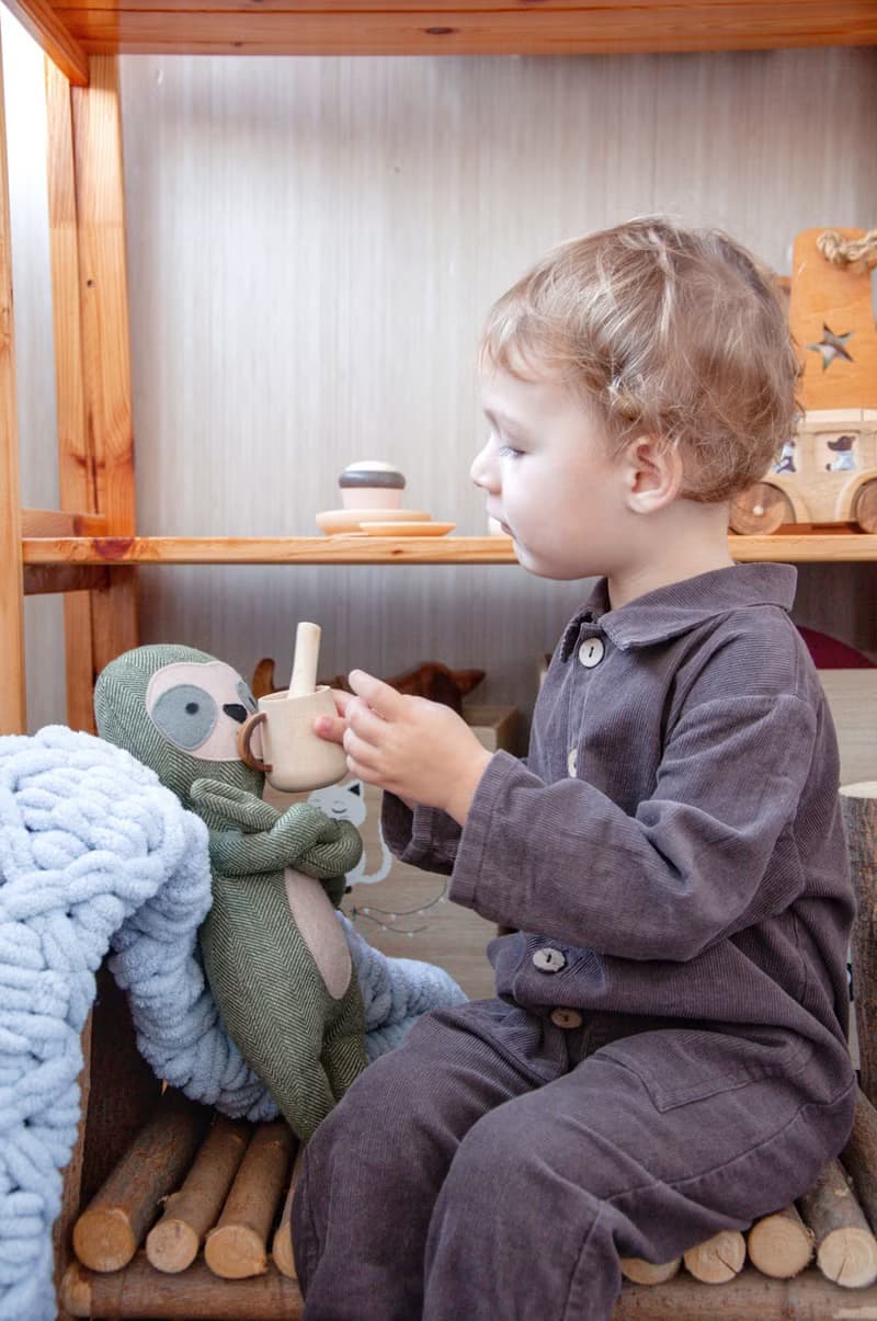 Sloth toy, Sloth plush, Sloth nursery decor, Animal toys for baby, Modern baby