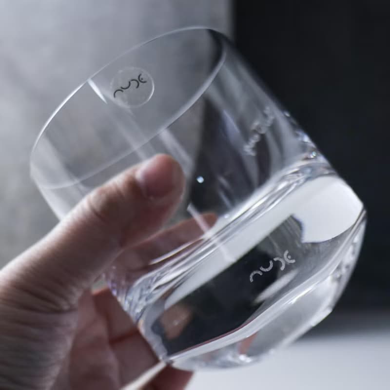 300cc 【Nude Arch】舞者無鉛水晶漩渦手工杯 手工雕刻