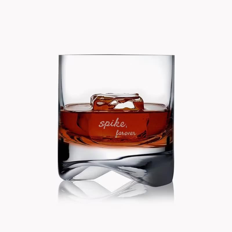 300cc 【Nude Arch】舞者無鉛水晶漩渦手工杯 手工雕刻