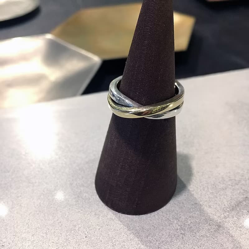 無限的愛/雙色一體戒指~手作的詩為您獻上永恆祝福!愛自己幸福中