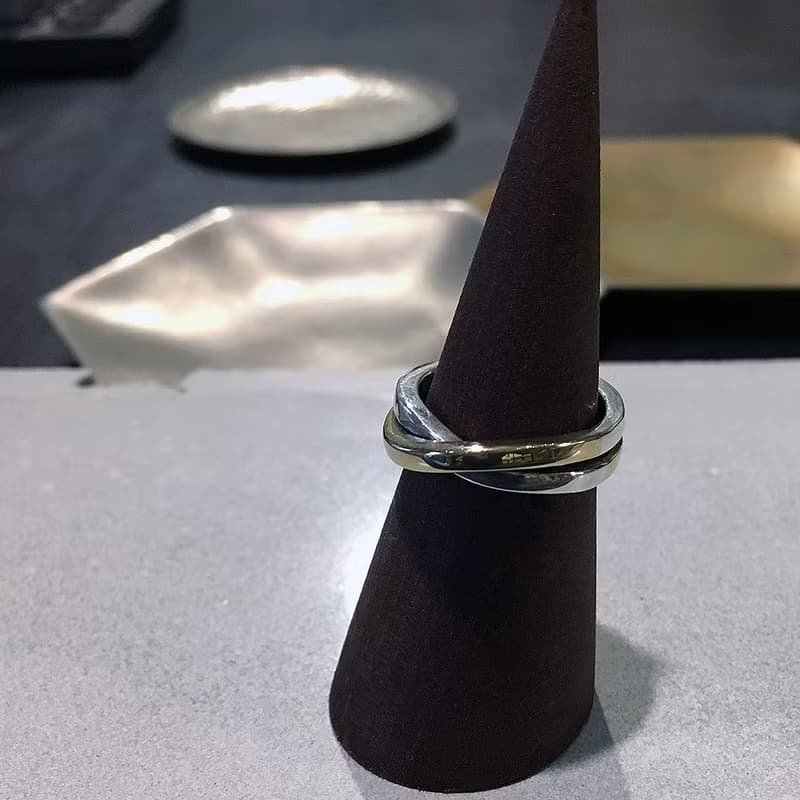 無限的愛/雙色一體戒指~手作的詩為您獻上永恆祝福!愛自己幸福中