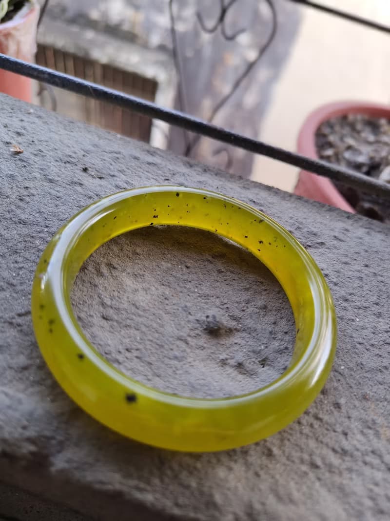 Miss feng天然-黃金玉袖玉手鐲