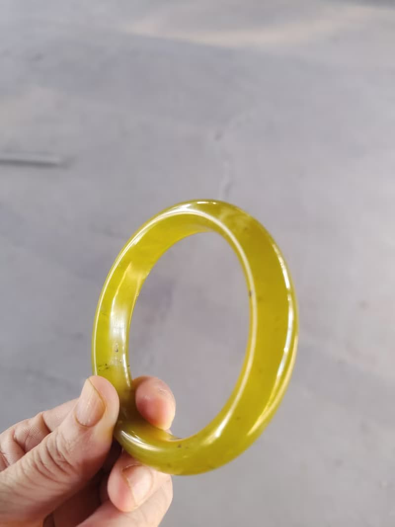 Miss feng天然-黃金玉袖玉手鐲