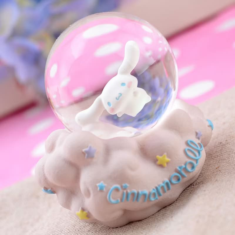 大耳狗  雲朵 水晶球擺飾 生日情人節聖誕交換辦公療癒禮物