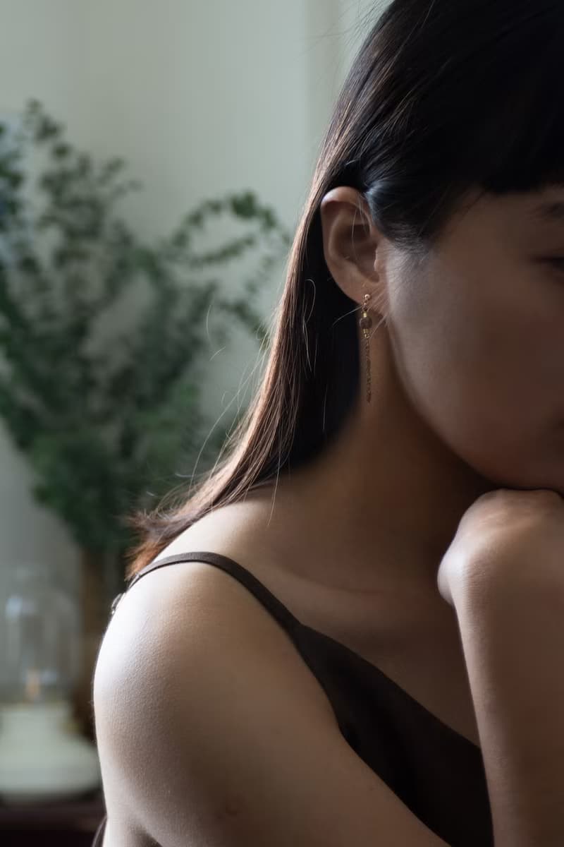 小室 | 方塊瑪瑙 耳扣 - 單只販售