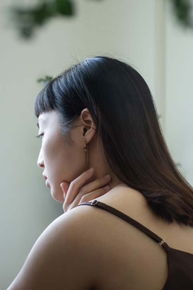 小室 | 方塊瑪瑙 耳扣 - 單只販售