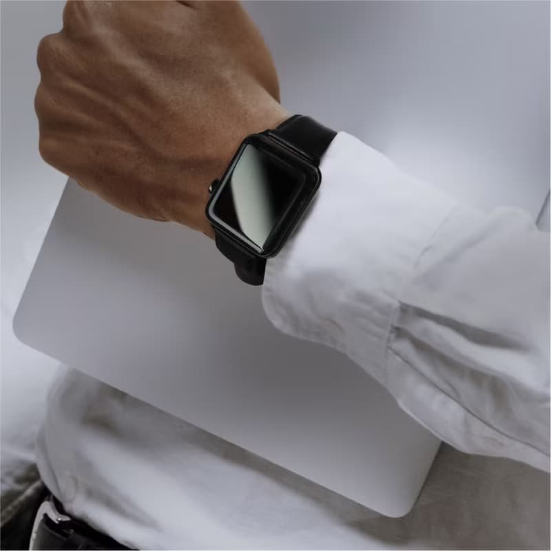 Apple Watch series1 2 3 4 5 6 7簡約 皮革錶帶 Apple Watch錶帶