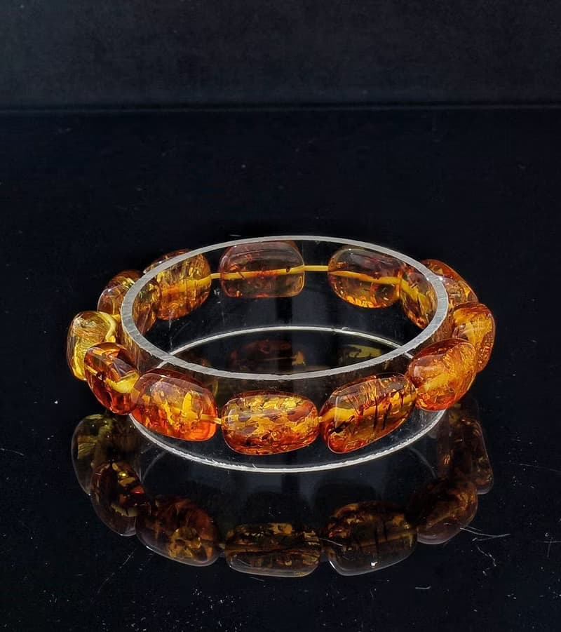 波羅的海隨型花珀手鍊 ( HKA9176 )