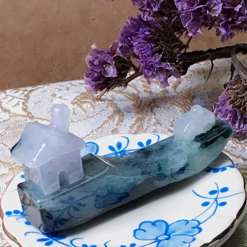 飄花翡翠歸途 | 天然緬甸A貨翡翠 | 送禮