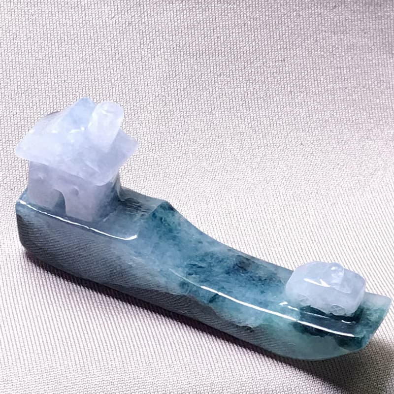 飄花翡翠歸途 | 天然緬甸A貨翡翠 | 送禮