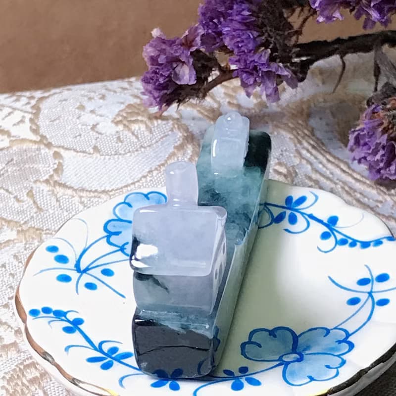飄花翡翠歸途 | 天然緬甸A貨翡翠 | 送禮
