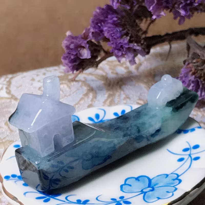 飄花翡翠歸途 | 天然緬甸A貨翡翠 | 送禮
