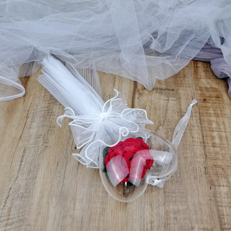 手鉤玫瑰花束 生日禮物 手棒花 花束 畢業 情人節 CRF-038C