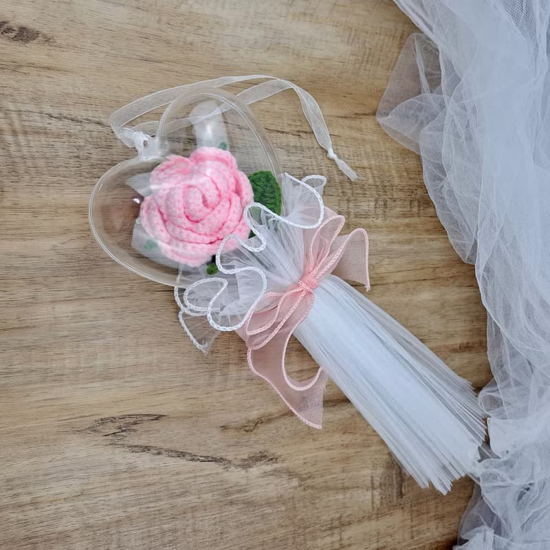 手鉤玫瑰花束 生日禮物 手棒花 花束 畢業 情人節 CRF-038C