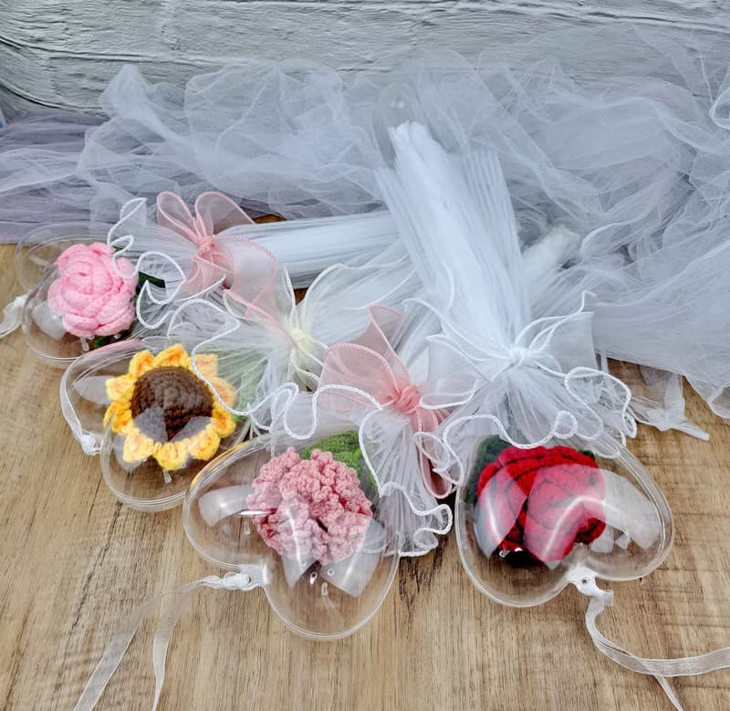 手鉤玫瑰花束 生日禮物 手棒花 花束 畢業 情人節 CRF-038C