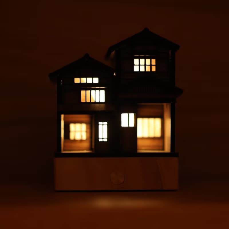 【海之京都-翼宿二/伊根舟屋】床頭燈/桌面擺件/USB/送小船