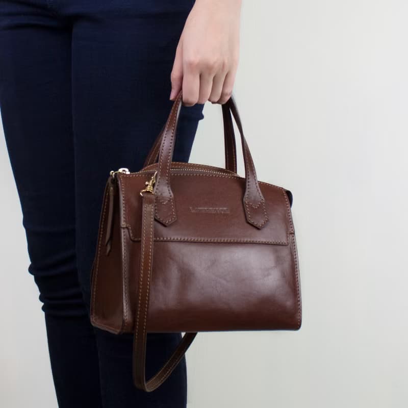 義大利植鞣革牛皮側背包mini 側背包 斜背包 生日情人節禮物