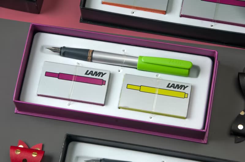LAMY 雙卡水三角鋼筆禮盒 / nexx 系列 - 多彩