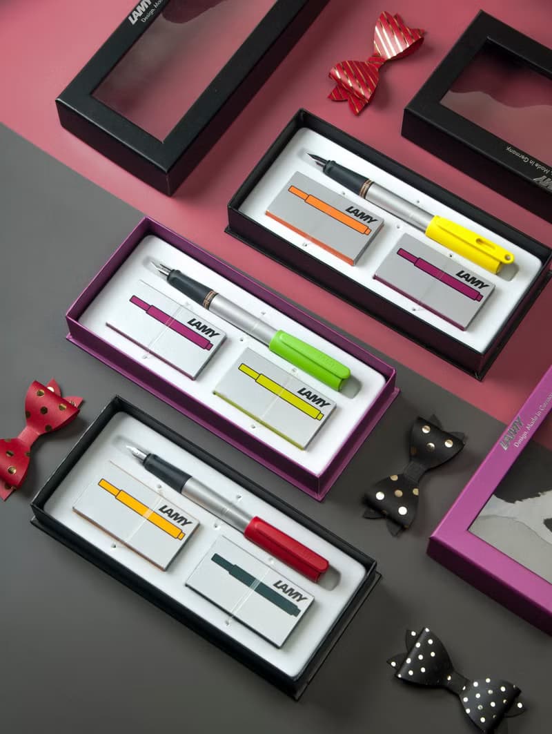 LAMY 雙卡水三角鋼筆禮盒 / nexx 系列 - 多彩