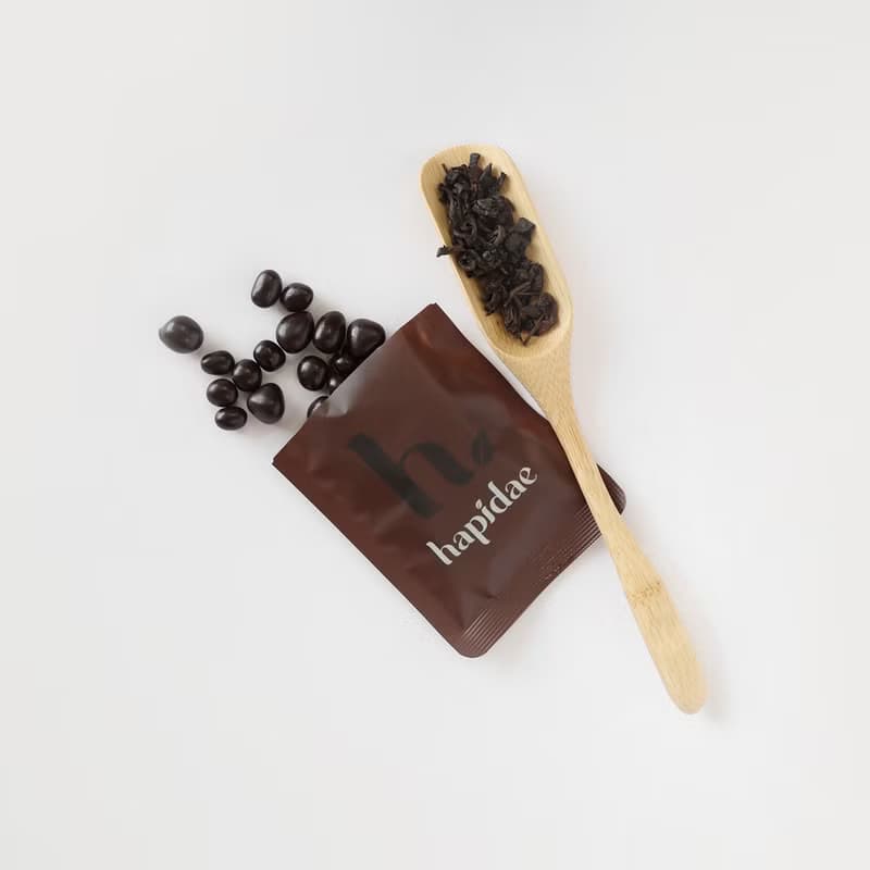 【hapidae】黑烏龍72%黑巧克力 茶葉巧克力 (30g*4包)│快速出貨