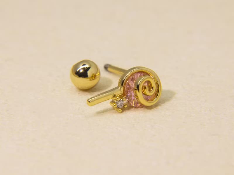 棒棒糖耳環 | 小清新飾品 | 清新耳釘 |  糖果耳環 | 甜點飾品