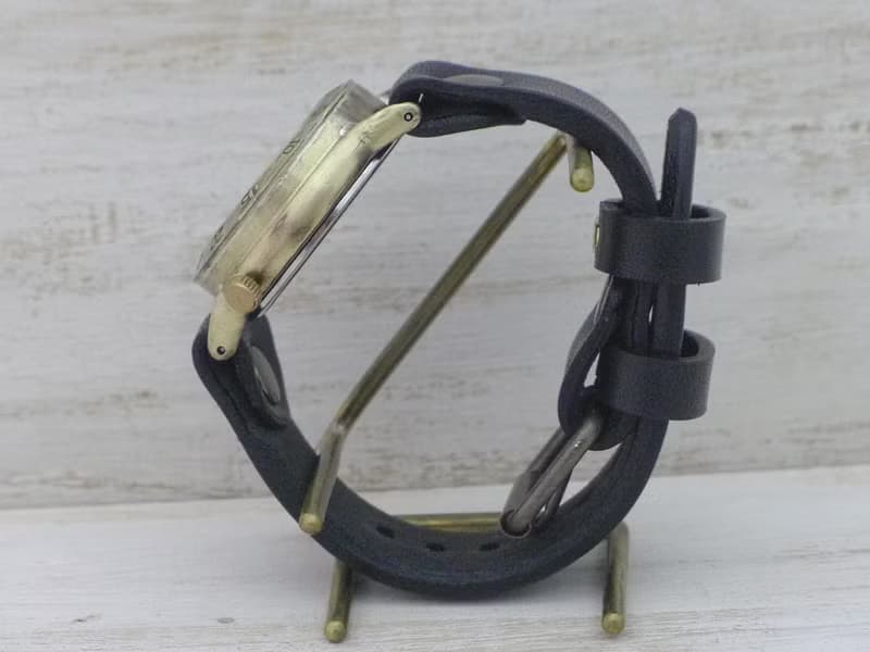 Explorer-JB5-DATE  36mmBrass DATE(日付) 手作り腕時計 (JUM185DATE)