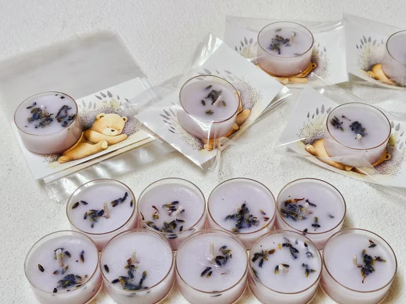 【薰衣草舒緩系-擴香小熊組】香氛蠟燭 室內擴香 紓壓 香氛