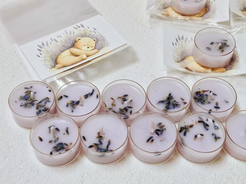 【薰衣草舒緩系-擴香小熊組】香氛蠟燭 室內擴香 紓壓 香氛