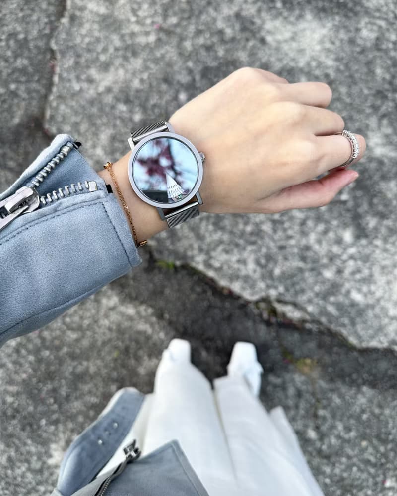 POINT IN TIME【探索 Exploration 】 極簡 金屬 40mm Watch 手錶