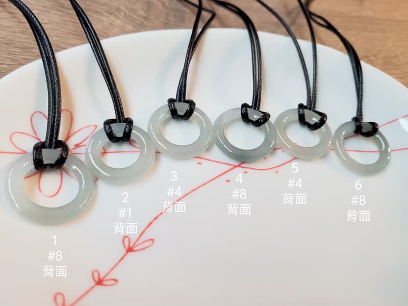 【親翠】天然翡翠 清透純簡單不簡單戒鏈 畢業禮物