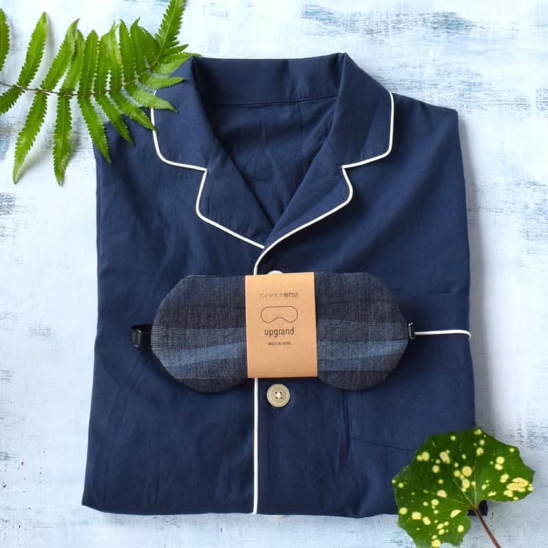 【暢銷商品】日本眼罩  Wave Blue |有附收納袋|免費禮品包裝